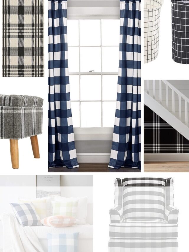 MAD FOR PLAID HOME DECOR